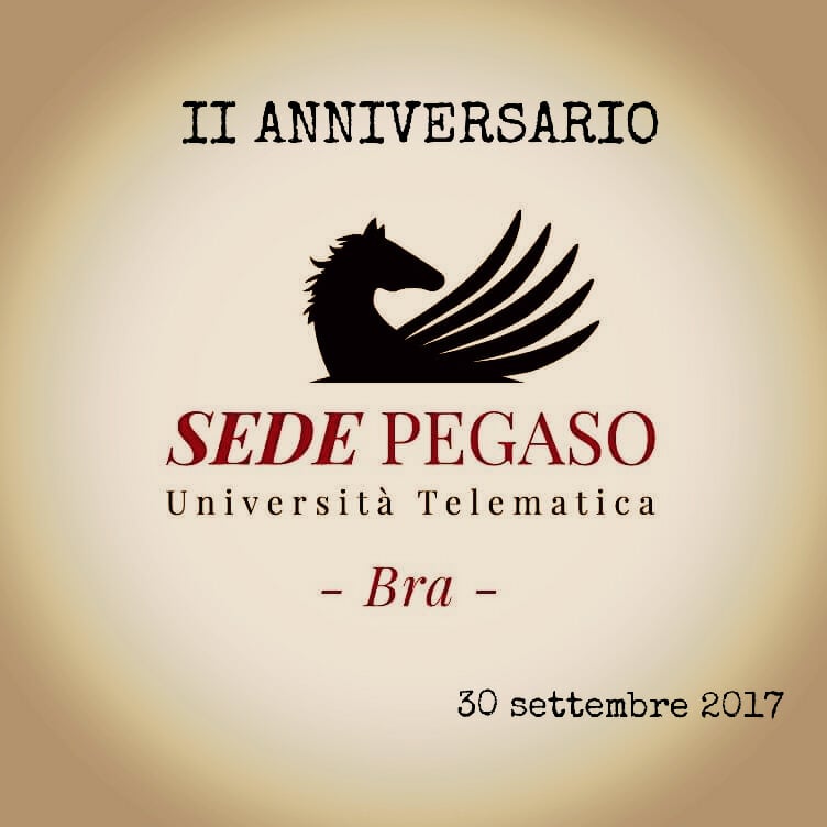 2° anniversario Università Pegaso di Bra: grande evento in programma il 30 settembre 2017